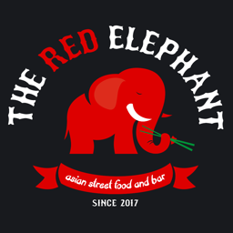 The Red Elephant logo.